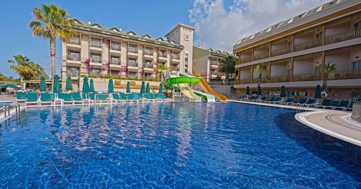 Ein Foto von einer Übersicht des Can Garden Resort