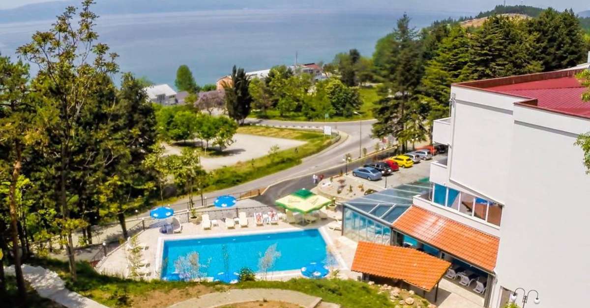 Een foto van het zwembad bij Hotel Tino Sveti Stefan