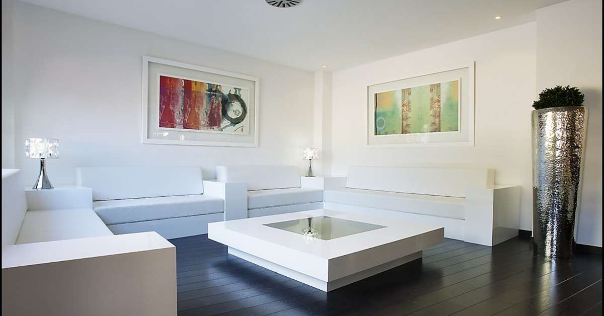Een foto van het interieur van Pueblo Acantilado Suites