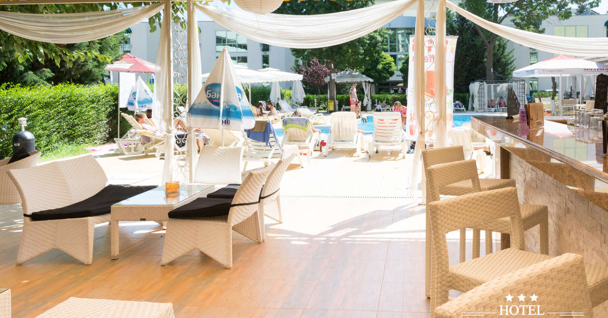 Een foto van het terras bij Karlovo Hotel
