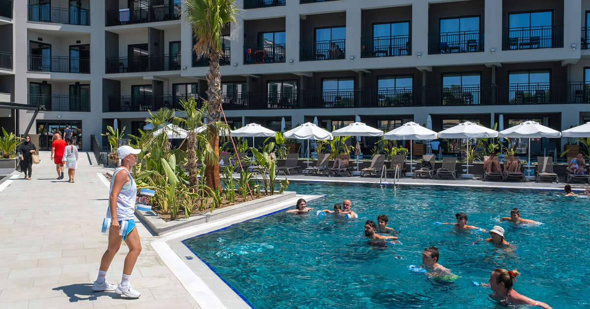 Een foto van het zwembad bij Hotel The X Belek