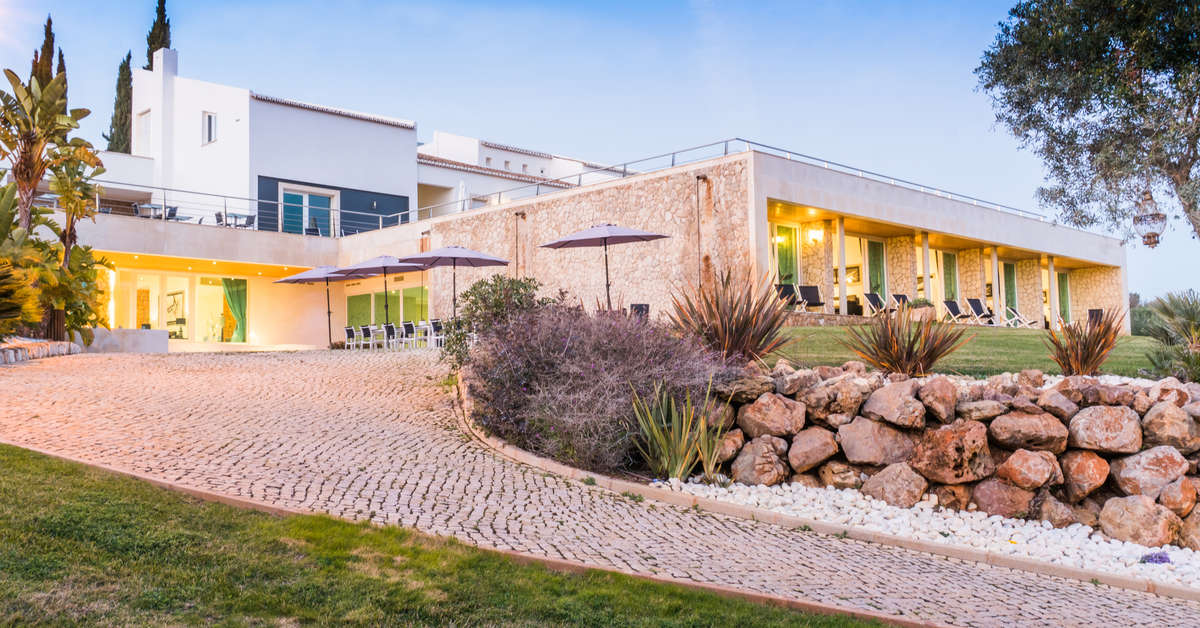 Ein Foto von der Außenansicht des Vila Valverde Design & Country Hotel