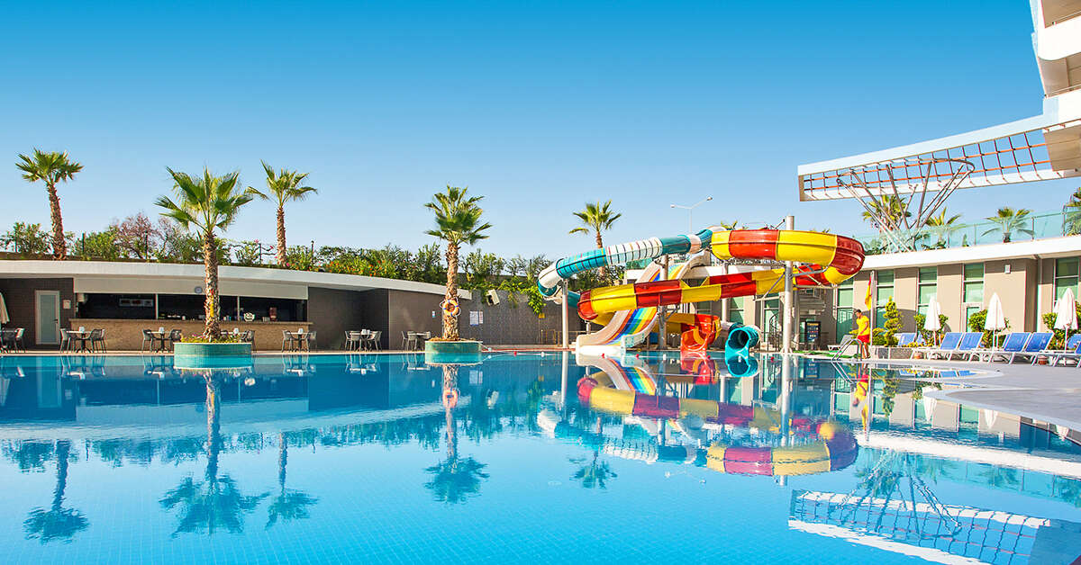 Ein Foto vom Pool im Xoria Deluxe Hotel