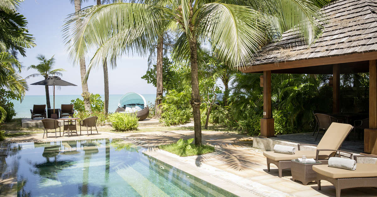 Een foto van het zwembad bij Robinson Club Khao Lak