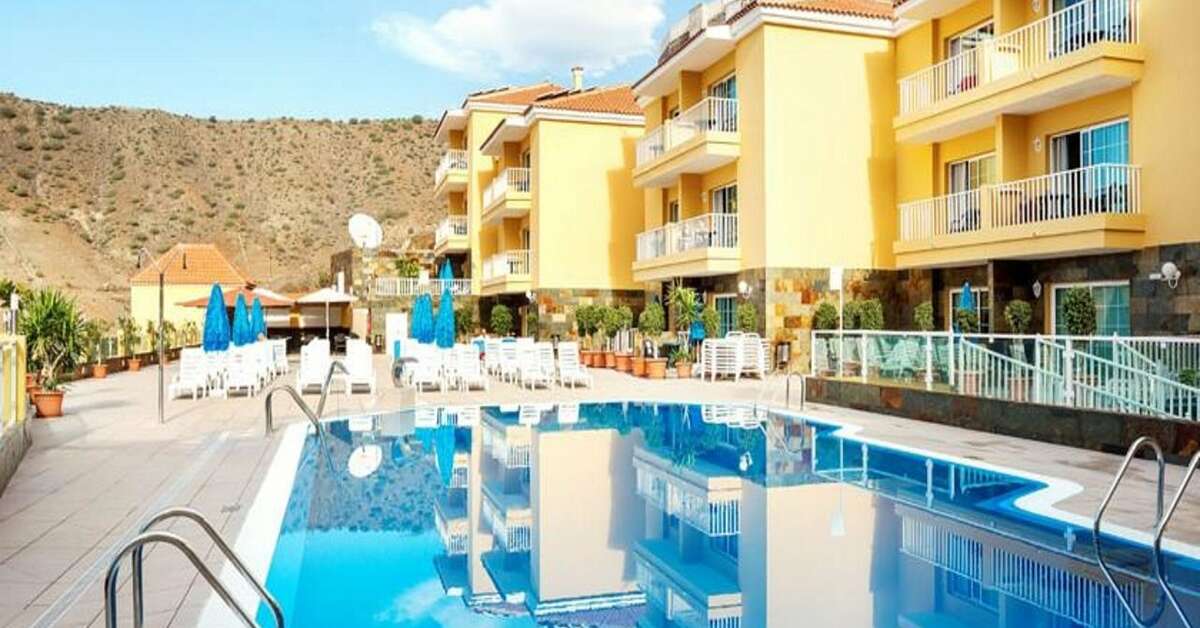 Een foto van het zwembad bij Villa del Mar