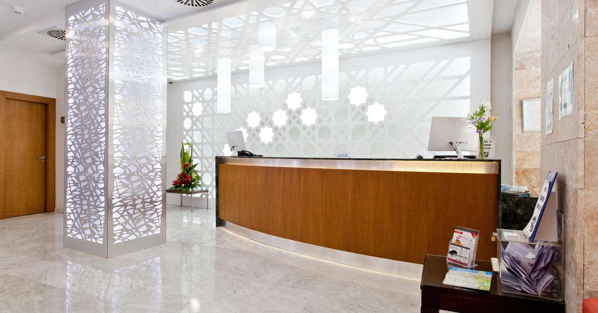 Ein Foto vom Innenbereich im Hotel Porcel Sabica
