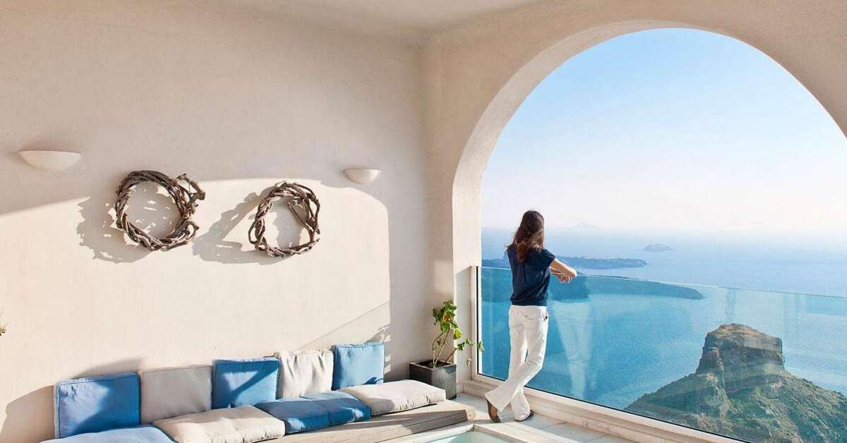 Een foto van het zwembad bij Gold Suites Hotel