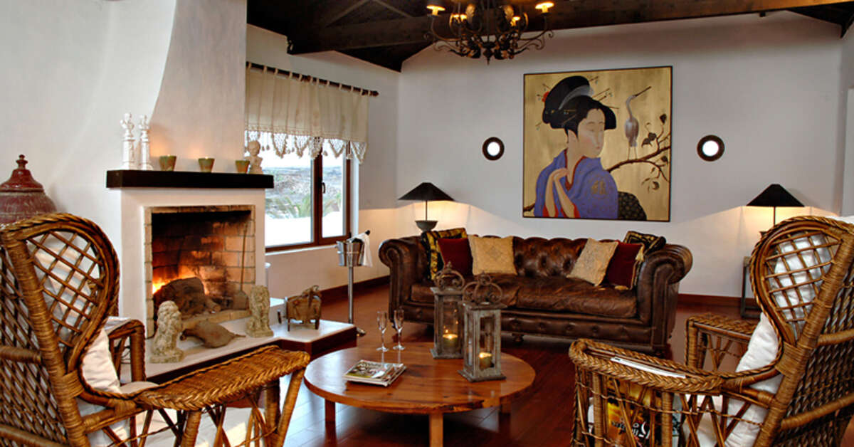 Een foto van het interieur van Casa de Hilario