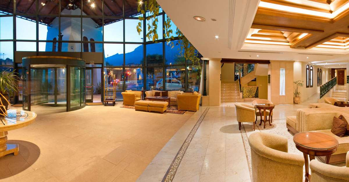 Een foto van het interieur van SH Villa Gadea