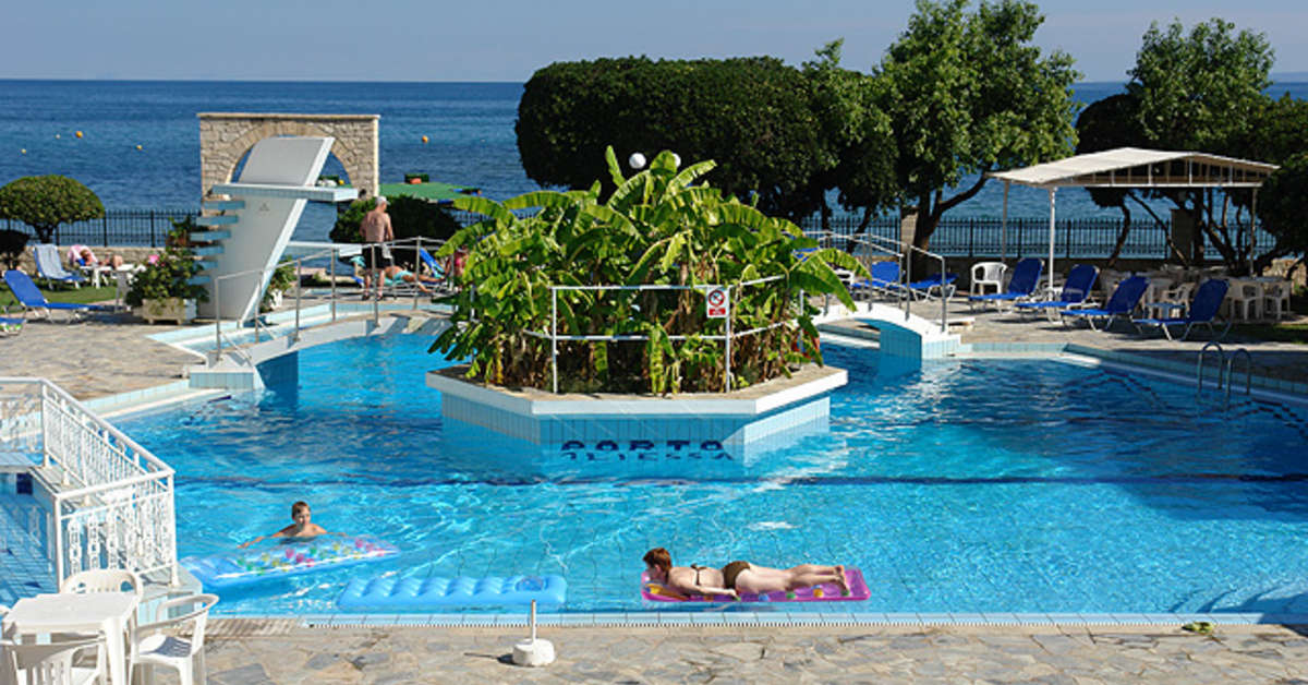 Een foto van het zwembad bij Porto Iliessa Hotel