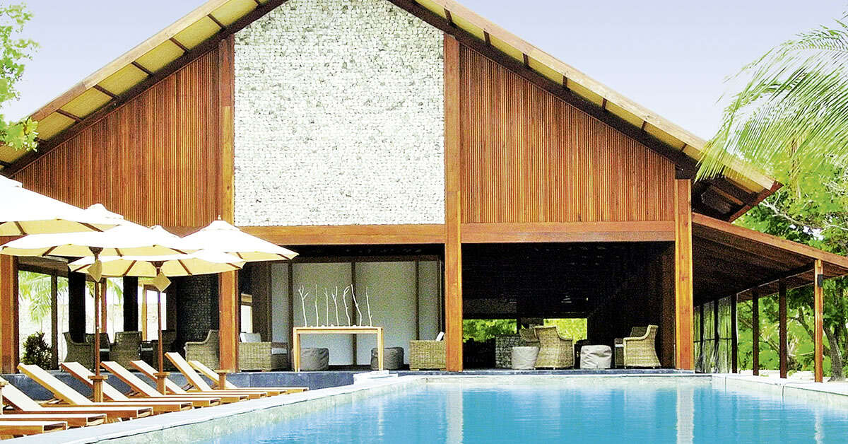 Een foto van het zwembad bij Barefoot Eco Hotel