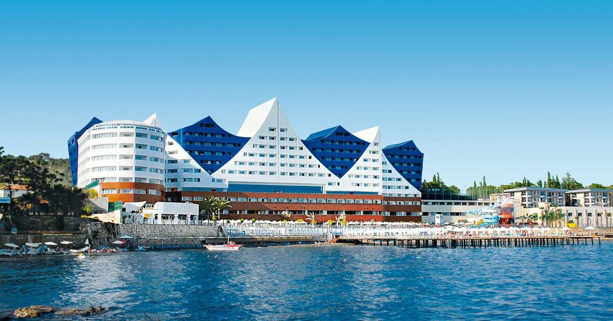 Een foto van het strand bij Orange County Resort Hotel Alanya
