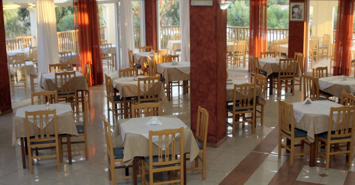 Een foto van de faciliteiten bij Evripides Village Beach Hotel
