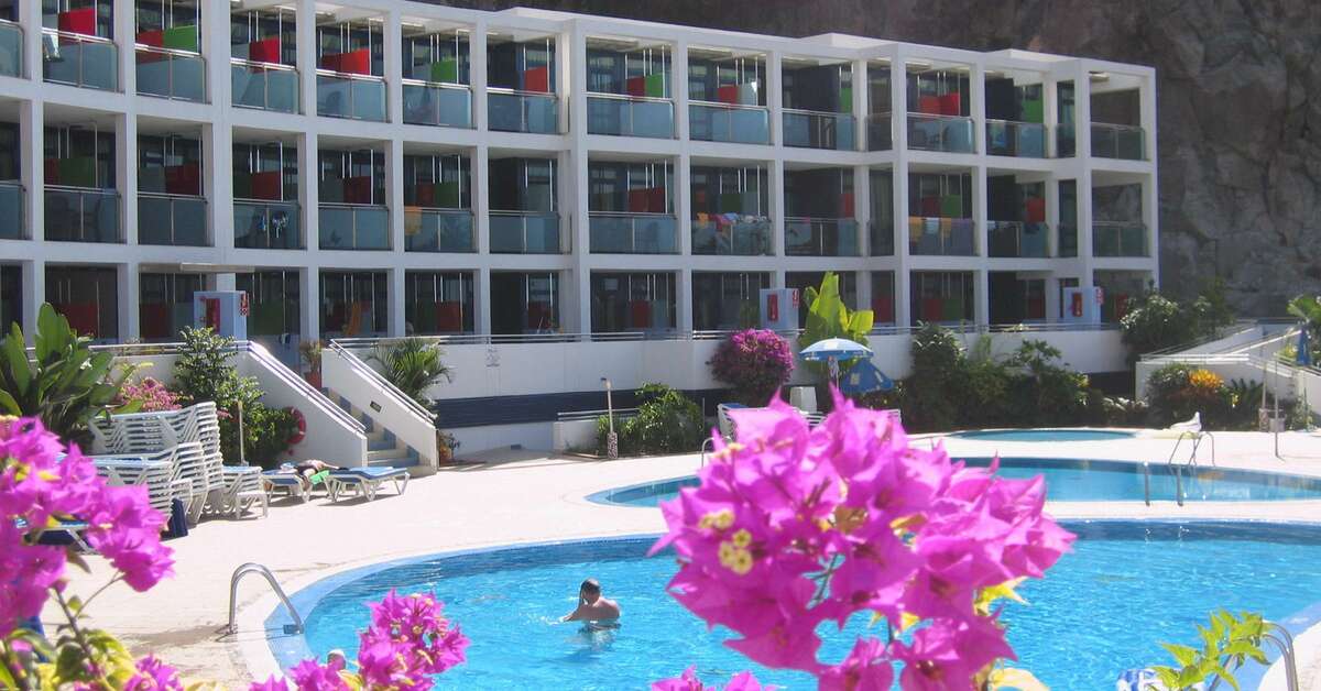 Een foto van het zwembad bij Appartementen Gran Amadores
