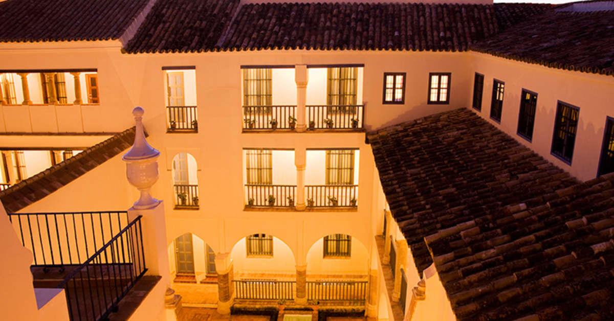 Een foto van de buitenkant van Las Casas De La Juderia
