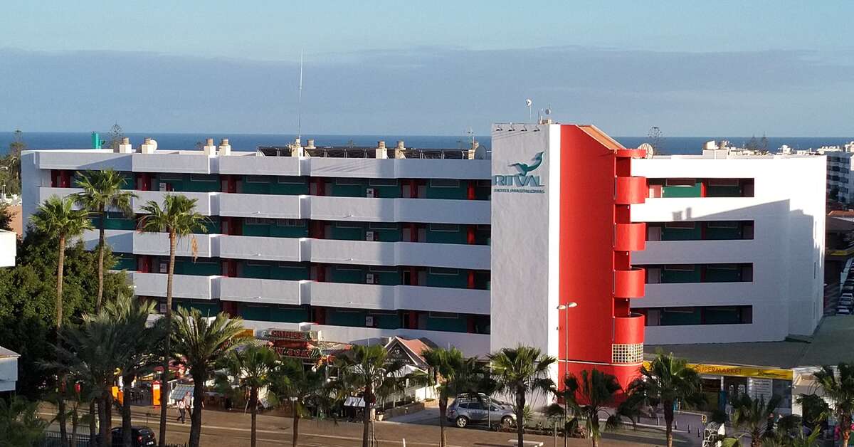 Een foto van de buitenkant van Hotel Ritual Maspalomas