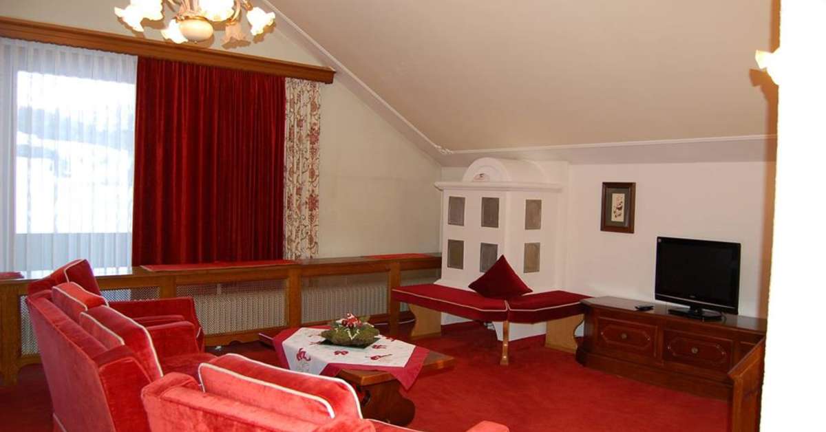 Een foto van het interieur van Aktivhotel Karla