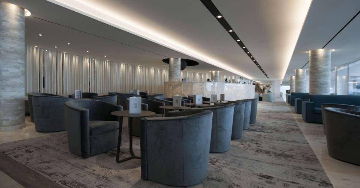 Een foto van het interieur van Alto Lido Hotel