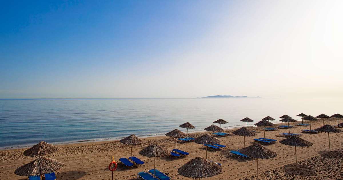 Een foto van het strand bij Civitel Creta Beach Hotel