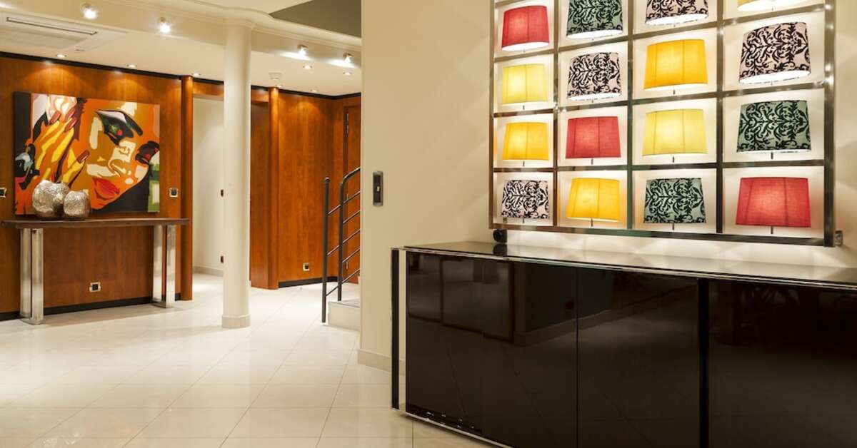 Een foto van het interieur van Neho Suites Cannes Croisette