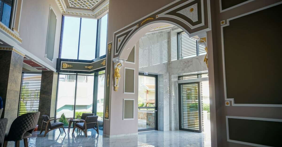 Ein Foto vom Innenbereich im Agnes Deluxe Hotel