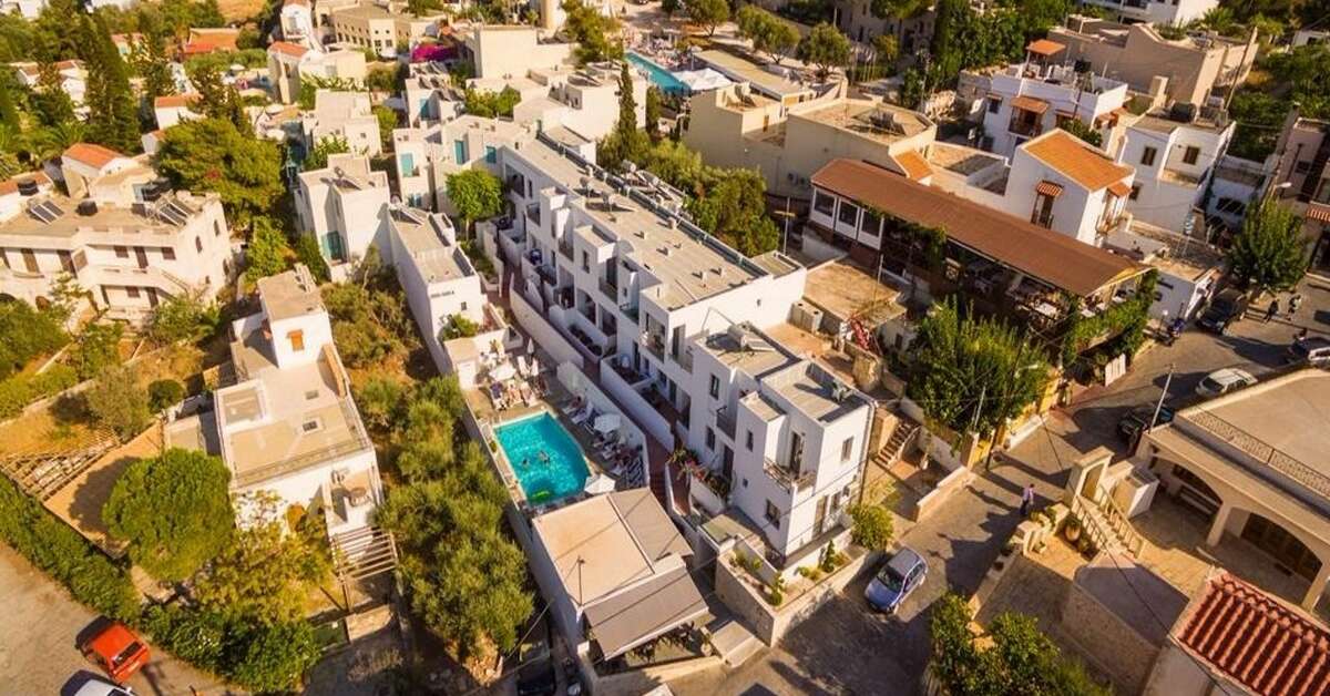 Een foto van de buitenkant van Casa Bianca Boutique Hotel