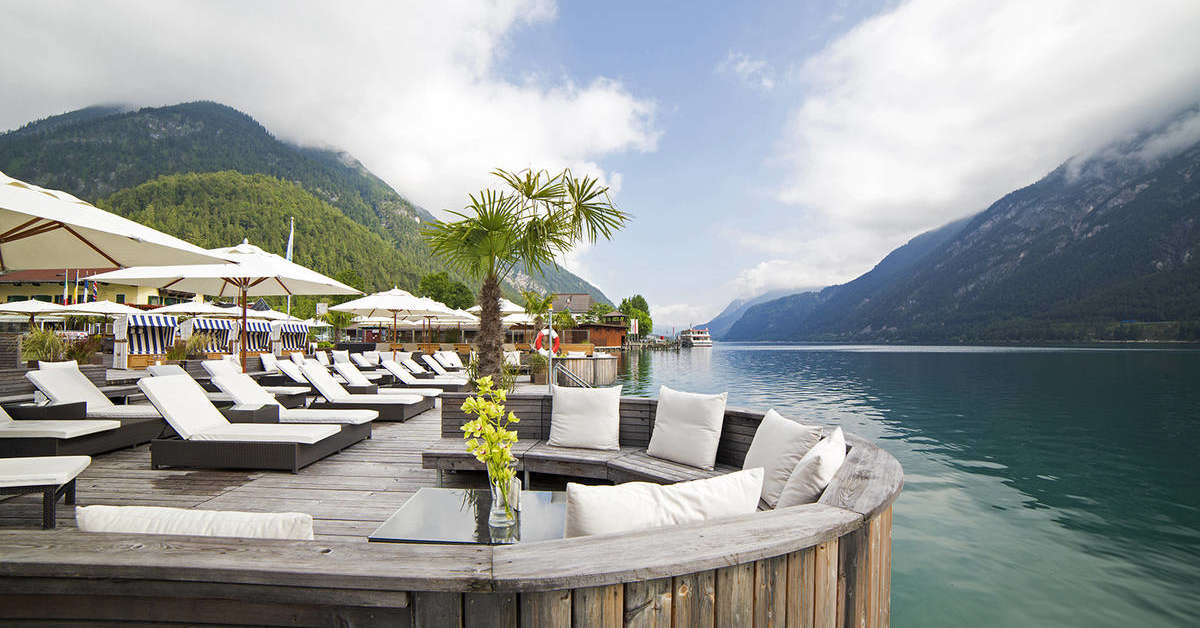 Ein Foto Entners am See