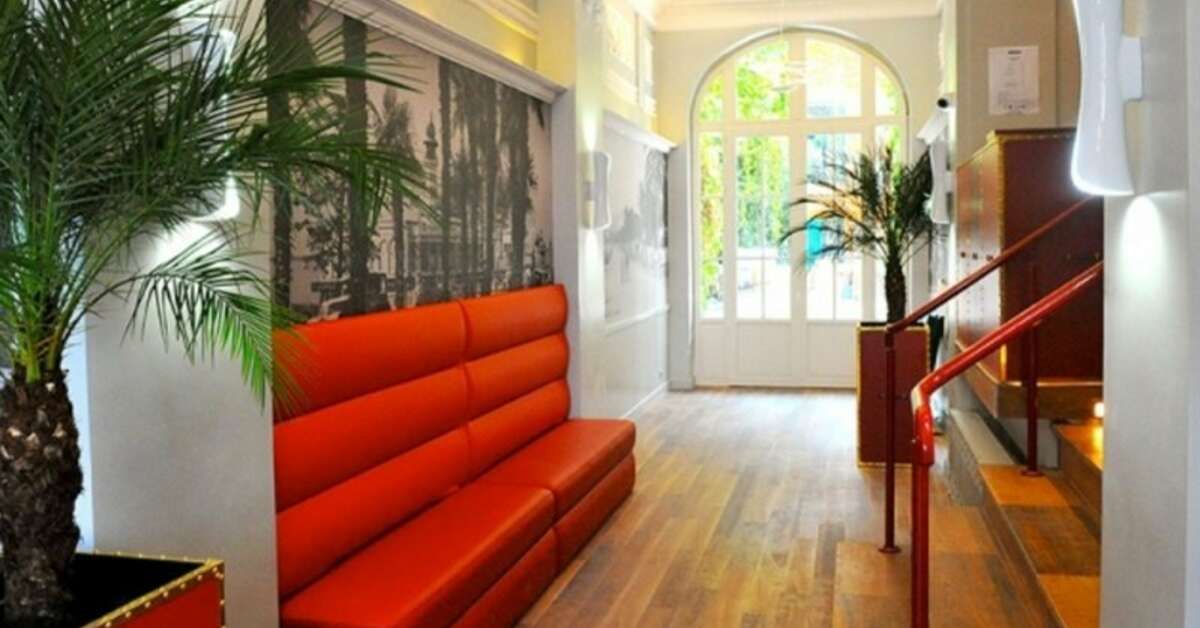 Een foto van het interieur van Nice Excelsior Hotel