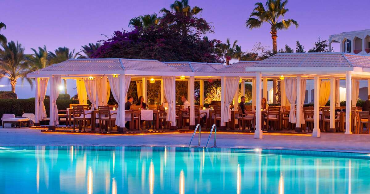 Een foto van het zwembad bij Baron Resort Sharm El Sheikh