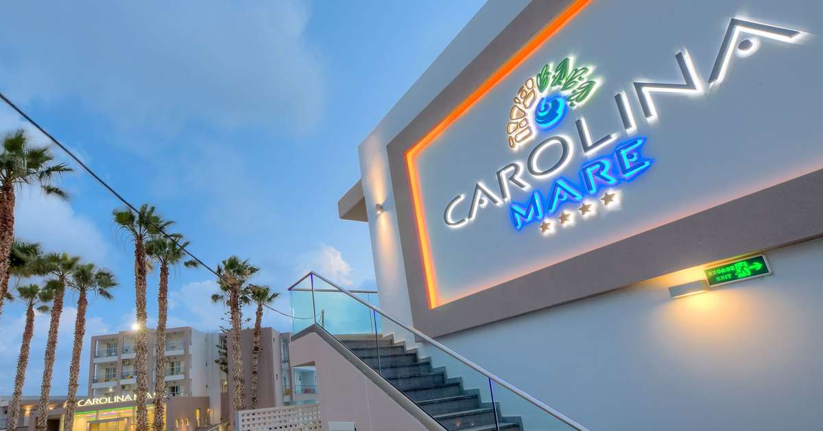 Een foto van de buitenkant van Allsun Hotel Carolina Mare
