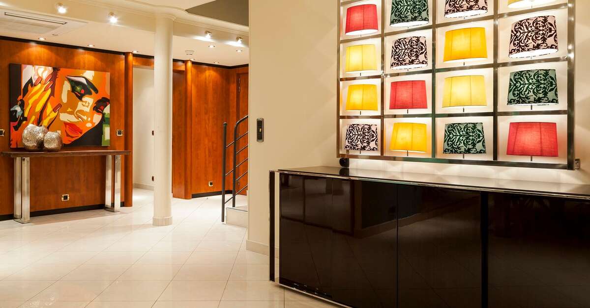 Een foto van het interieur van Neho Suites Cannes Croisette