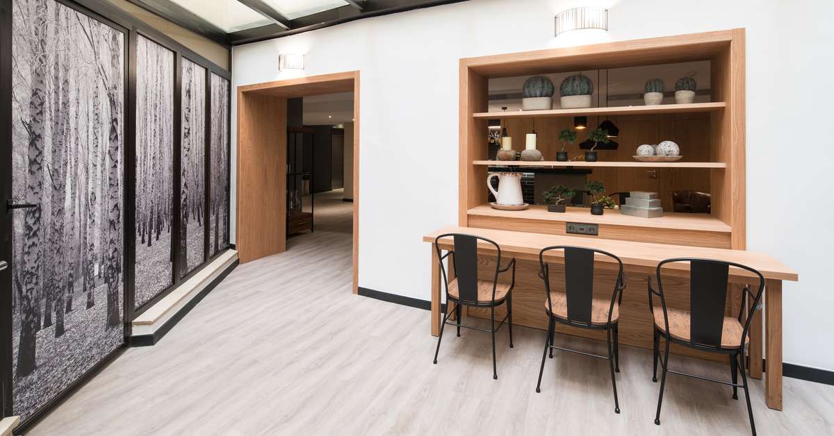 Een foto van het interieur van Catalonia Born