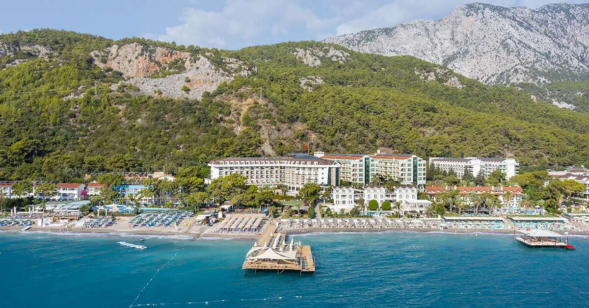 Een foto van het strand bij Sunland Resort Hotel Beldibi