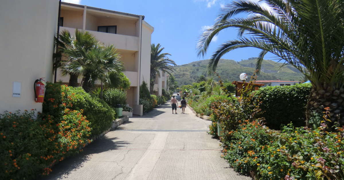Een foto van de buitenkant van Appartementen Poggio di Tropea