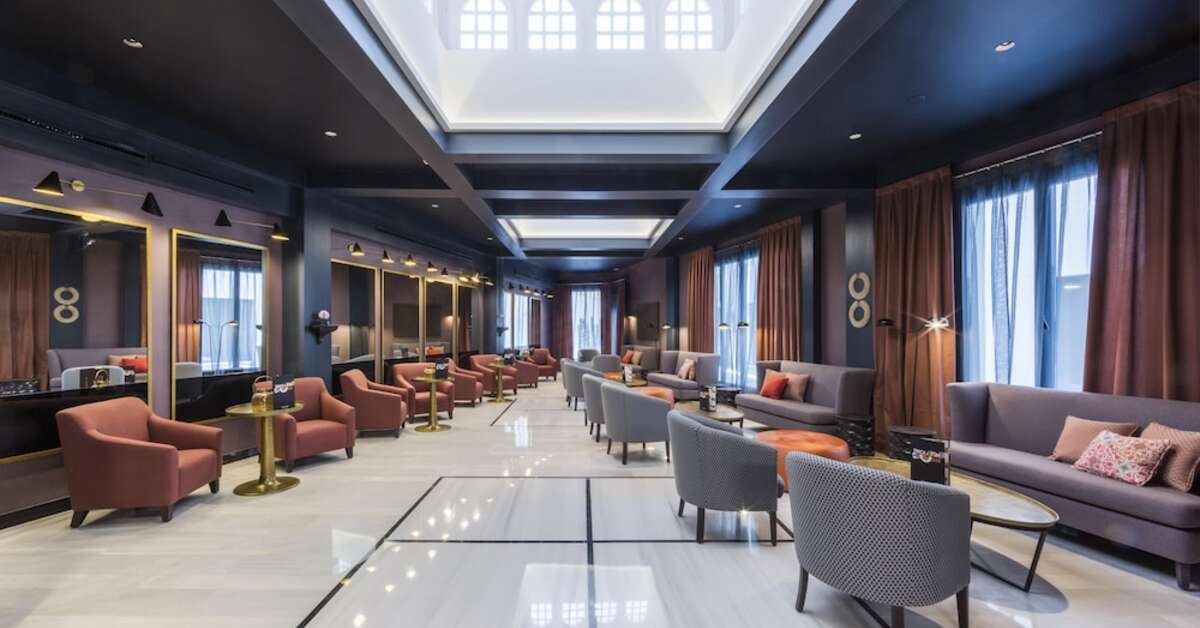 Een foto van het interieur van Catalonia Granada