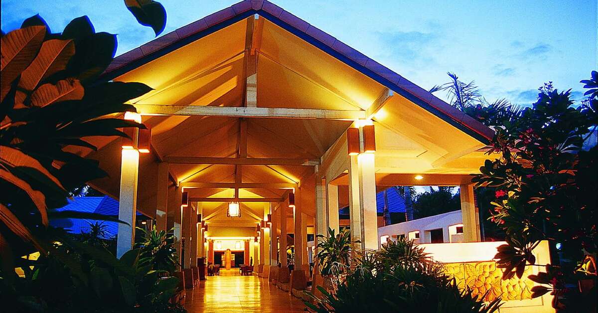 Een foto van het strand bij Sunshine Garden Resort