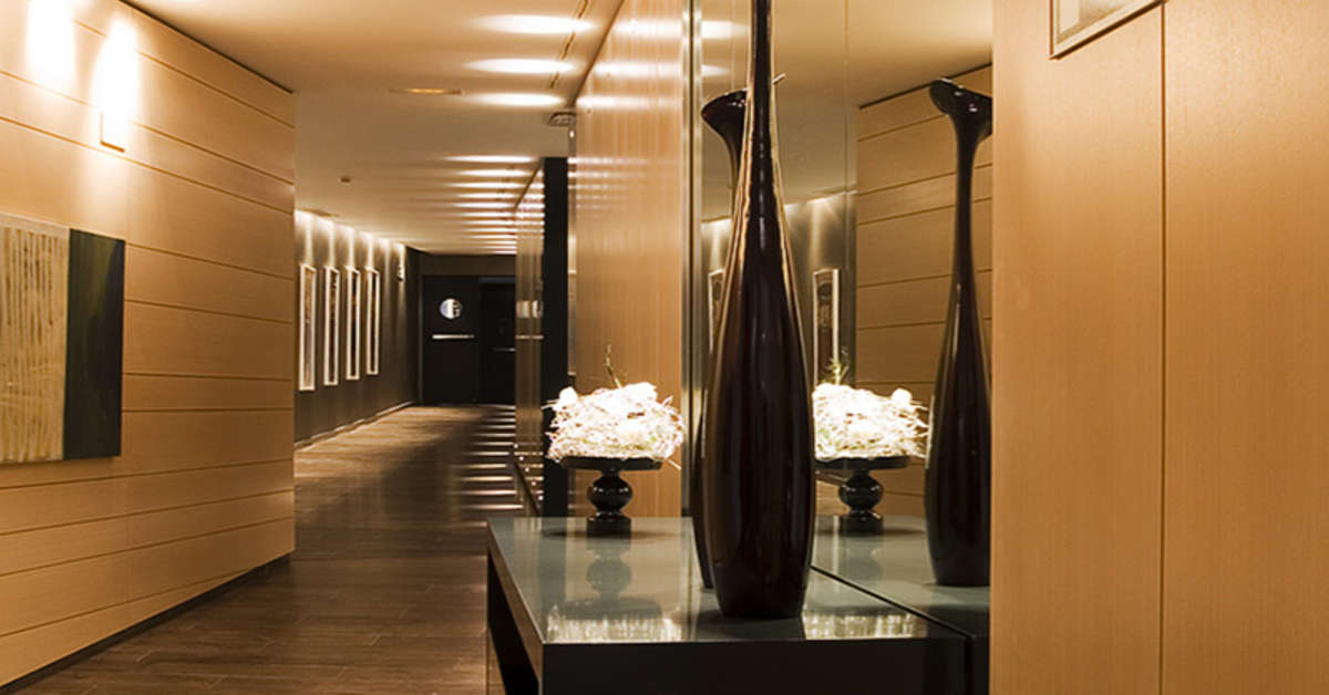 Een foto van het interieur van Eurostars Palace