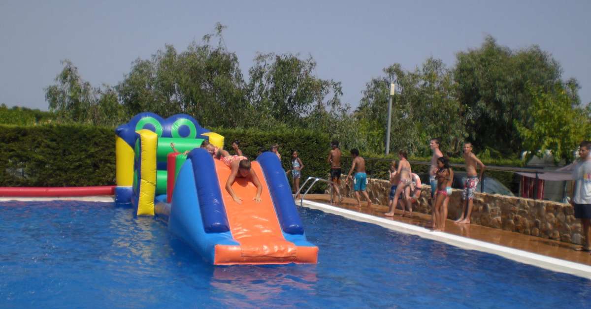 Een foto van het zwembad bij Camping Del Mar