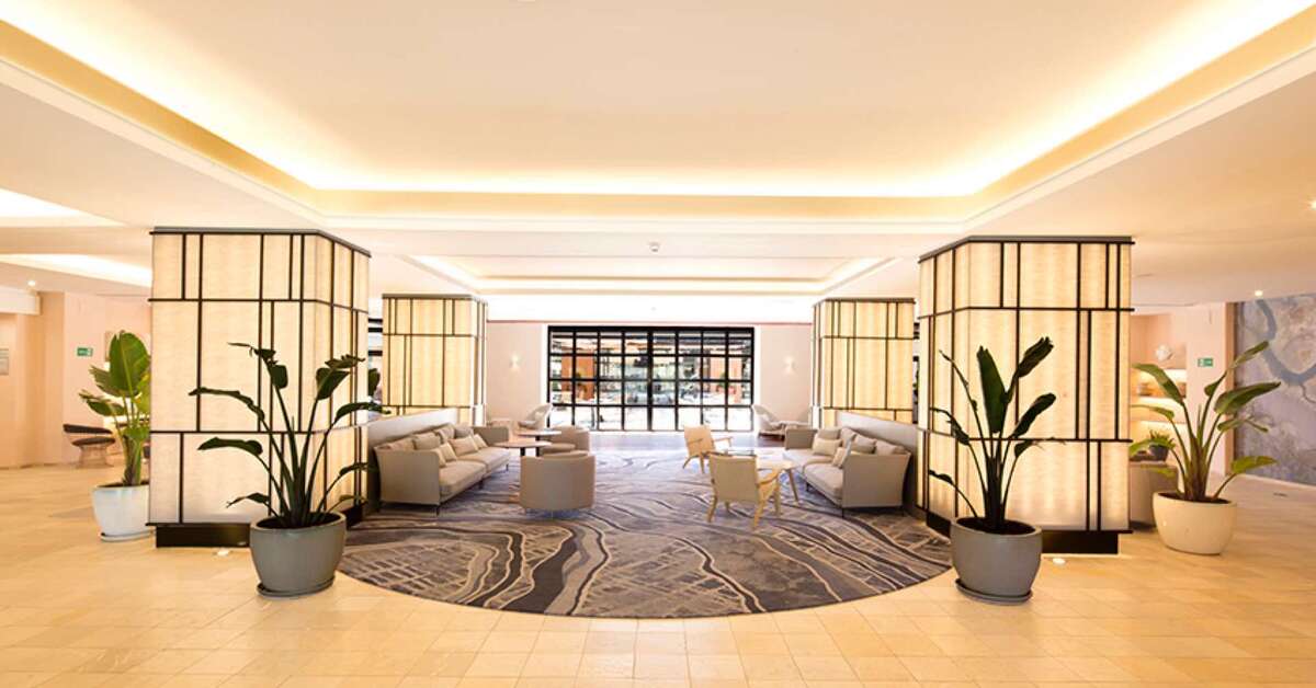 Een foto van het interieur van DoubleTree by Hilton Islantilla Golf Resort