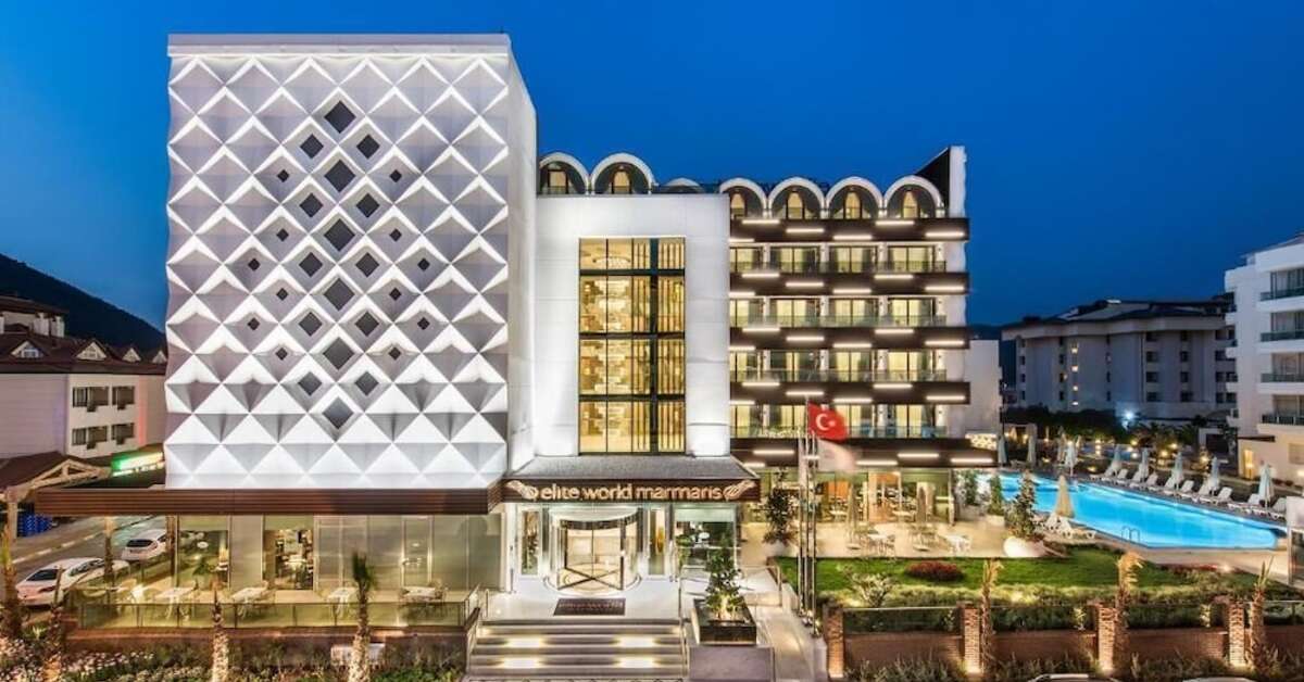Een foto van de buitenkant van Elite World Marmaris Hotel