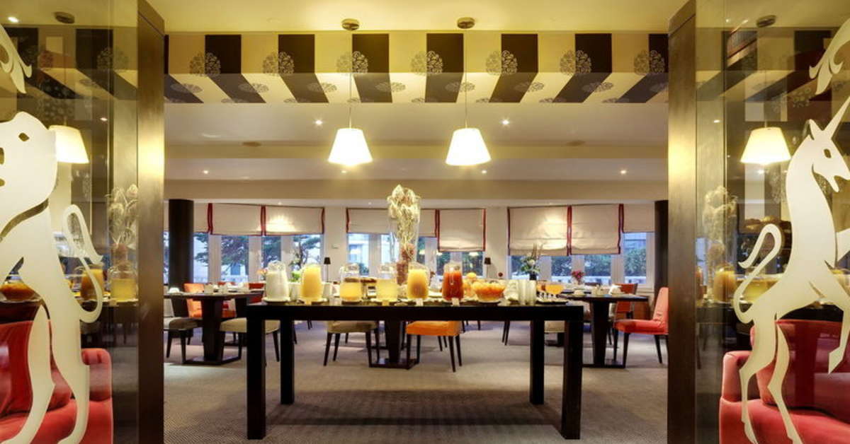 Een foto van de faciliteiten bij Hotel Inglaterra