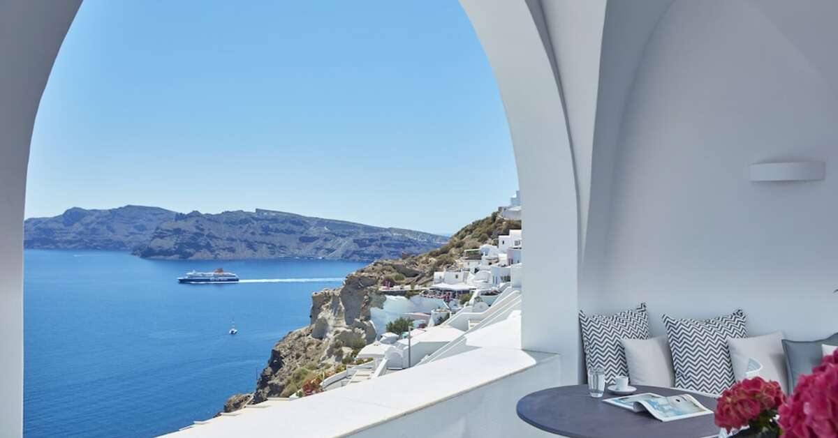 Een foto van Katikies Villa Santorini