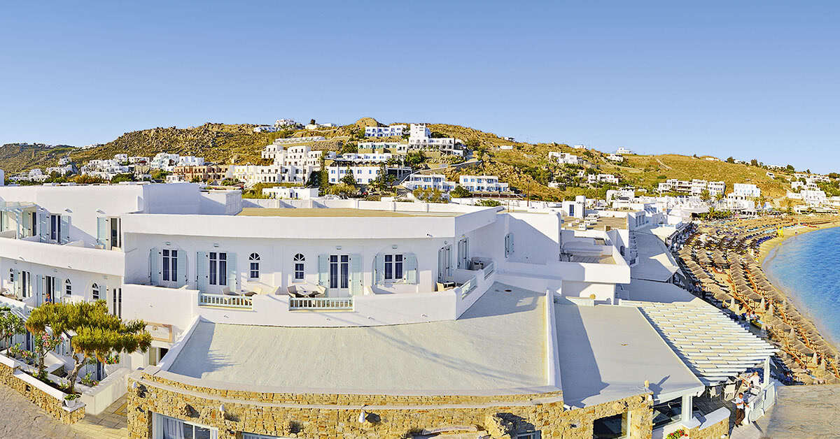 Een foto van Hotel Petinos Mykonos