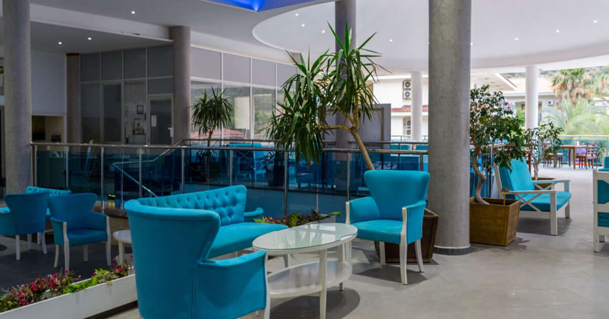 Een foto van het interieur van Montebello Resort