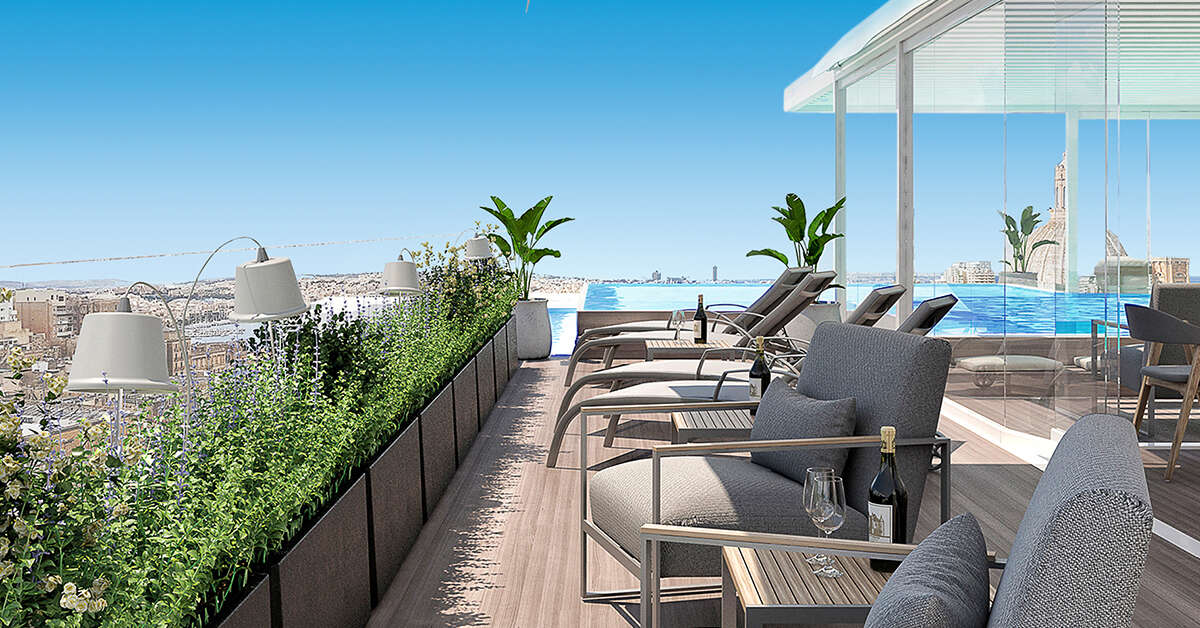 Een foto van The Embassy Valletta Hotel