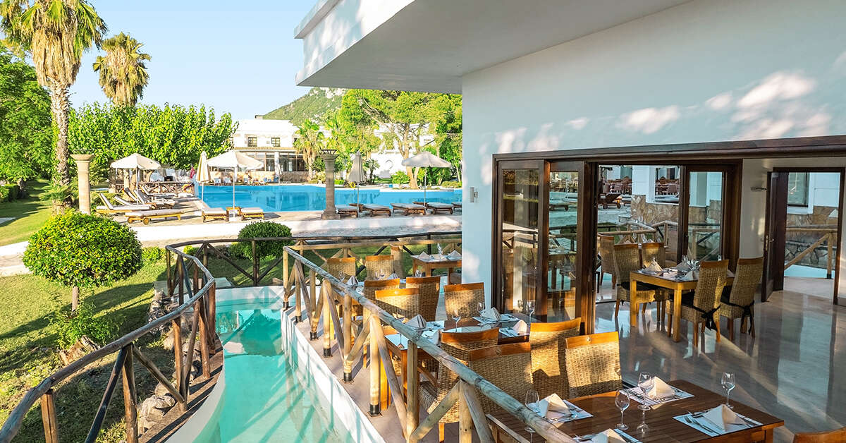 Een foto van de faciliteiten bij Mitsis Galini Wellness Spa & Resort