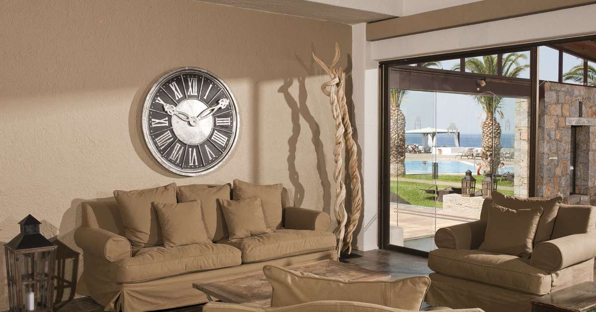 Een foto van het interieur van Minos Palace Hotel & Suites