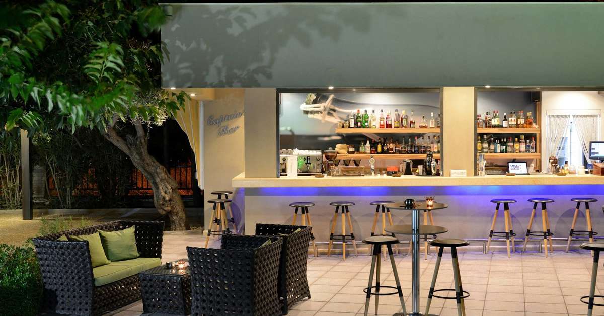 Een foto van de faciliteiten bij Atrium Hotel