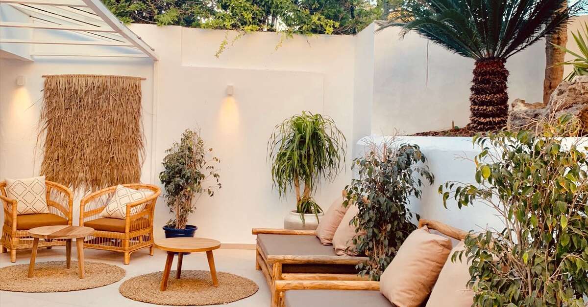 Een foto van het terras bij Fergus Conil Park