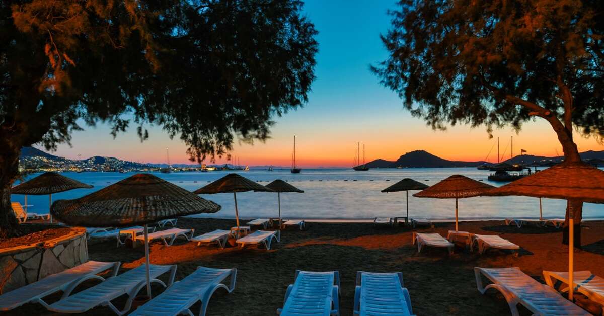 Een foto van het strand bij Yalipark Beach Hotel